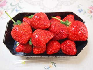 真っ赤なイチゴ