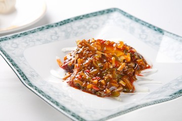 eohyang, Fish Flavored, 鱼香牛肉, 鱼香冬菇,