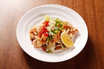 yuringi, Fried Chicken with Hot and Sour Soy Sauce, 유린기