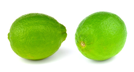 Lime isolated on white background