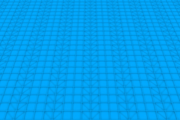Obraz premium Wall of rectangle tiles with diagonal elements