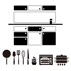 Kitchen and tool icon 