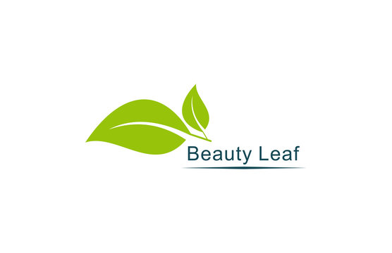 beauty leaf green logo
