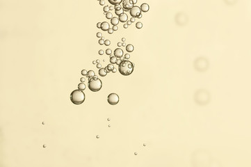 Golden bubbles
