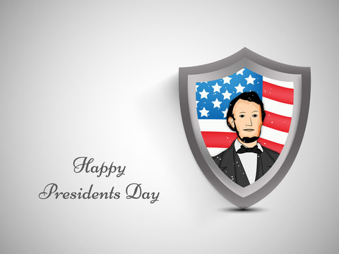 U.S.A Presidents Day background