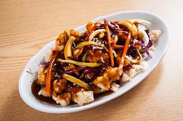 tangsuyuk,  Sweet and Sour Pork,pork