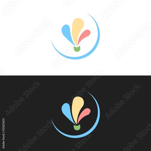 "Badminton Logo or Icon" Stock image and royalty-free vector files on