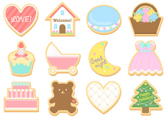 アイシングクッキーのセット