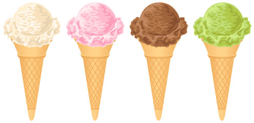 アイスクリーム（コーン）