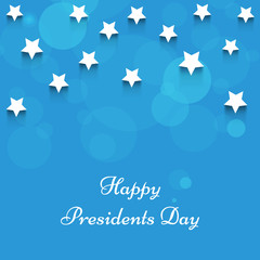 U.S.A Presidents Day background 