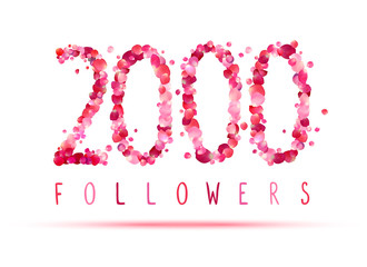 2000 (two thousand) followers