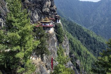 Taktshang monastery, Bhutan - Tigers Nest Monastery also know as Taktsang Palphug Monastery....