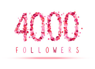 4000 (four thousand) followers