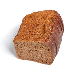 Sliced bread isolated
