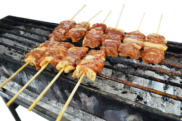 Roasted pork, Thailand Street food