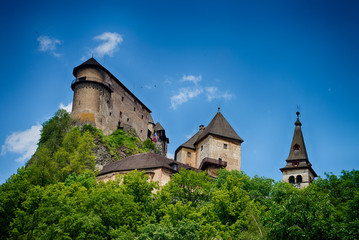 Fototapeta na wymiar Castle of Orava