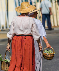 Défilé à l'ancienne.