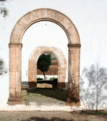 Fototapeta na wymiar Convento de San Buenaventura, Fuerteventura