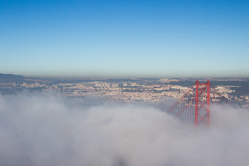 Nevoeiro Ponte 25 de Abril - Lisboa