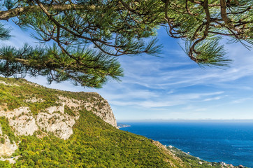 View from Red Cliff in Crimea