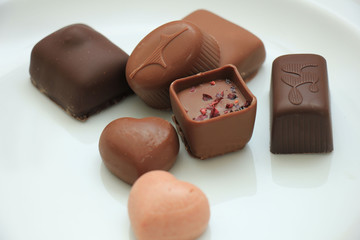 Luxurious chocolates