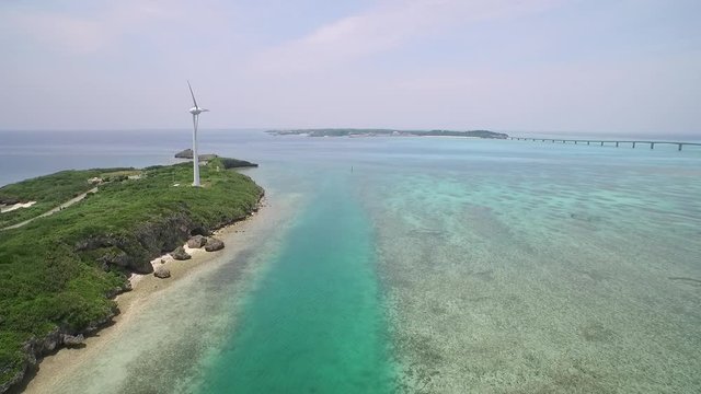宮古島空撮 西平安名崎