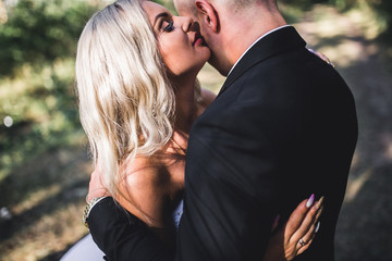 nice couple, wedding day