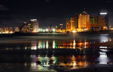Night view on Tel Aviv
