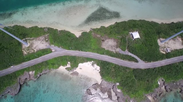宮古島空撮 西平安名崎