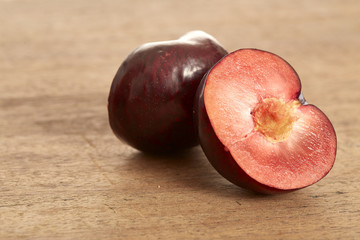 red plum fruit