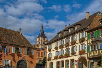 Fototapeta premium view of Barr, Alsace, France