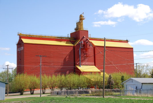 Getreidesilo in Kanada
