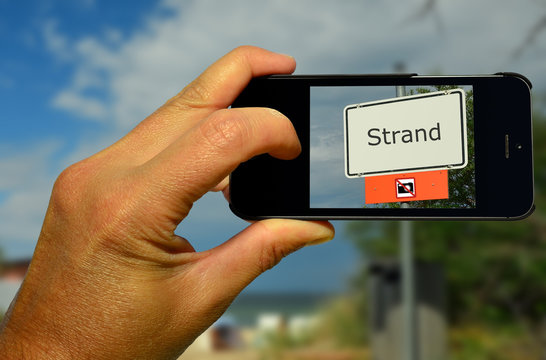 Fotografieren am Strand verboten