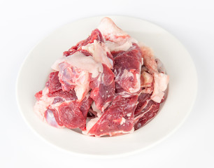 Raw lamb