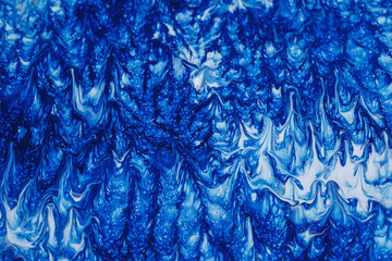 Abstract acrylic intuitive painting