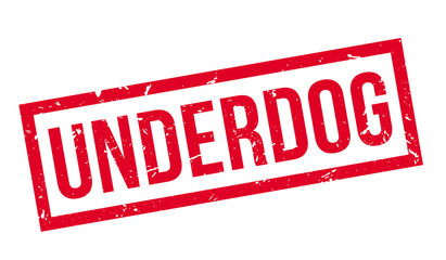Underdog rubber stamp