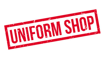Uniform Shop rubber stamp