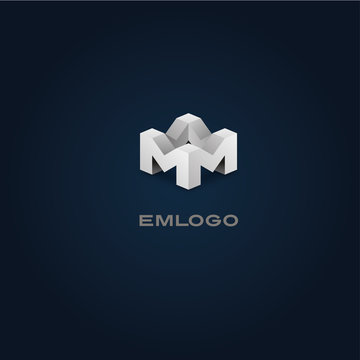 M LOGO 3D ISO