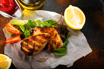 Grilled chicken breast