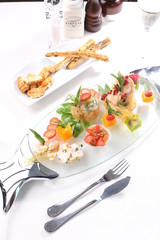 Fine dining - exquisite restaurant 