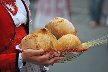 basket of bread