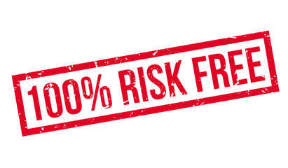 100 percent risk free rubber stamp
