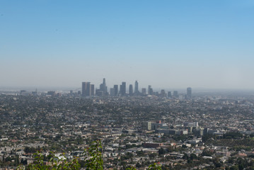 Fototapeta na wymiar Los Angeles Skyline