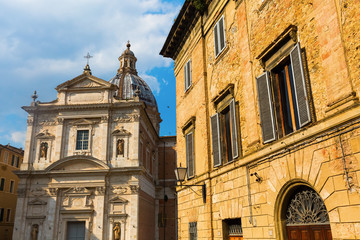 Fototapeta na wymiar Santa Maria Provenzana in Siena, Italy