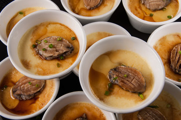 stewed egg with Abalone