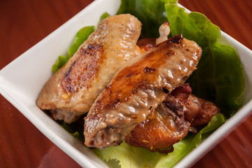 Fried chicken wings