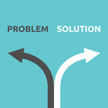 Problem And Solution Arrows