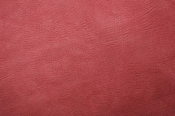 Red leather background