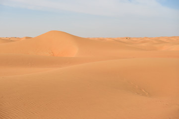 Fototapeta na wymiar Sandwüste bei Dubai