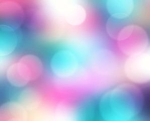 Fototapeta premium Multicolor rainbow blur background.